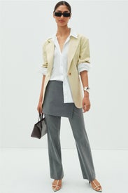 Tie-Belt Blazer by BOSS