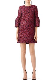 Puff Sleeve Shift by Nicole Miller