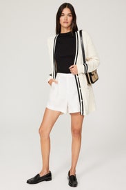 White Linen Shorts by Polo Ralph Lauren