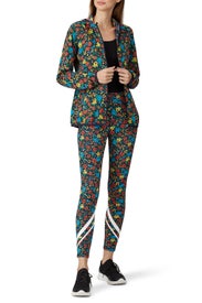 Floral Print Leggings by Tory Sport