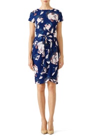 Navy Floral Mix and Mingle Dress by YUMI KIM