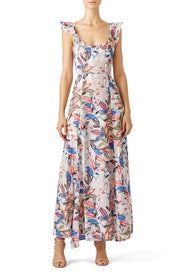Floral Greta Maxi by Deby Debo