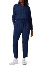 Blue Havana Jumpsuit by Flynn Skye