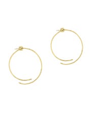 Taner Coil Hoops by Gorjana Accessories
