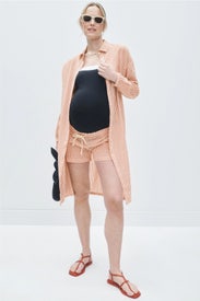 Out Of Office Striped Gauze Shirt by HATCH