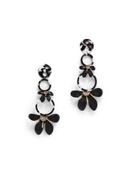 Trumpet Lily Chandelier Earrings by Lele Sadoughi