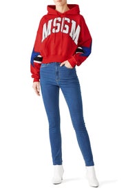 MSGM Star Sweatshirt by MSGM