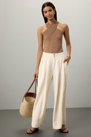 Delancey Wide Leg Trousers by Splendid