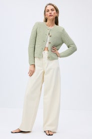 Sage Gaspard Cardigan by ba&sh