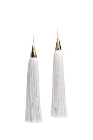 Tassel Cone Earrings by Eddie Borgo