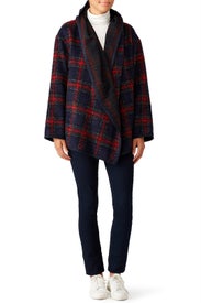 Adelaide Plaid Jacket by Ellie Mae
