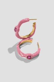 Wave Hoop Earrings by Joanna Laura Constantine