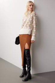 Charlenne Logo Sweater by SIMKHAI