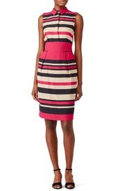 Striped Martha Dress by L.K. Bennett