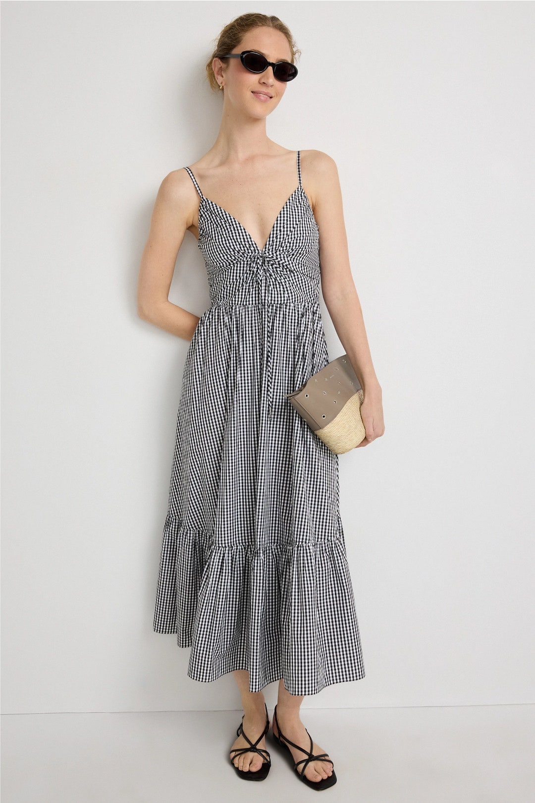 Gingham Midi Dress Gingham Midi Dress