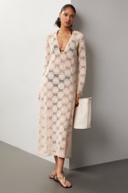 Sheer Crochet Dress by Ronny Kobo x RTR