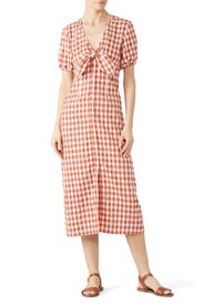Nouveau Check Dress by The Fifth Label