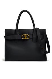 Gemini Link Leather Tote by Tory Burch Accessories