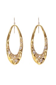 Crystal Orbit Earrings by Alexis Bittar