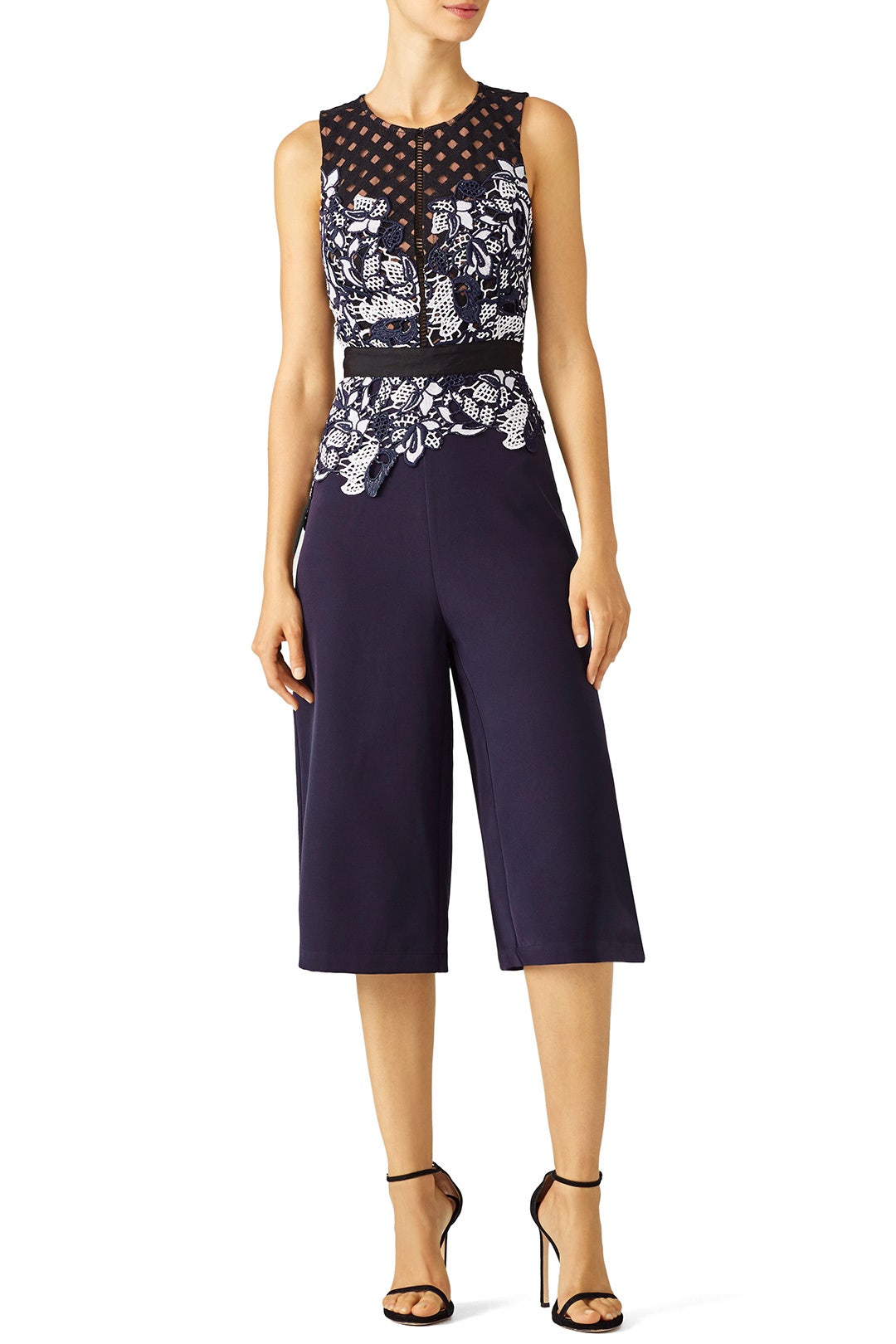 Blue Lynette Jumpsuit by Adelyn Rae 0