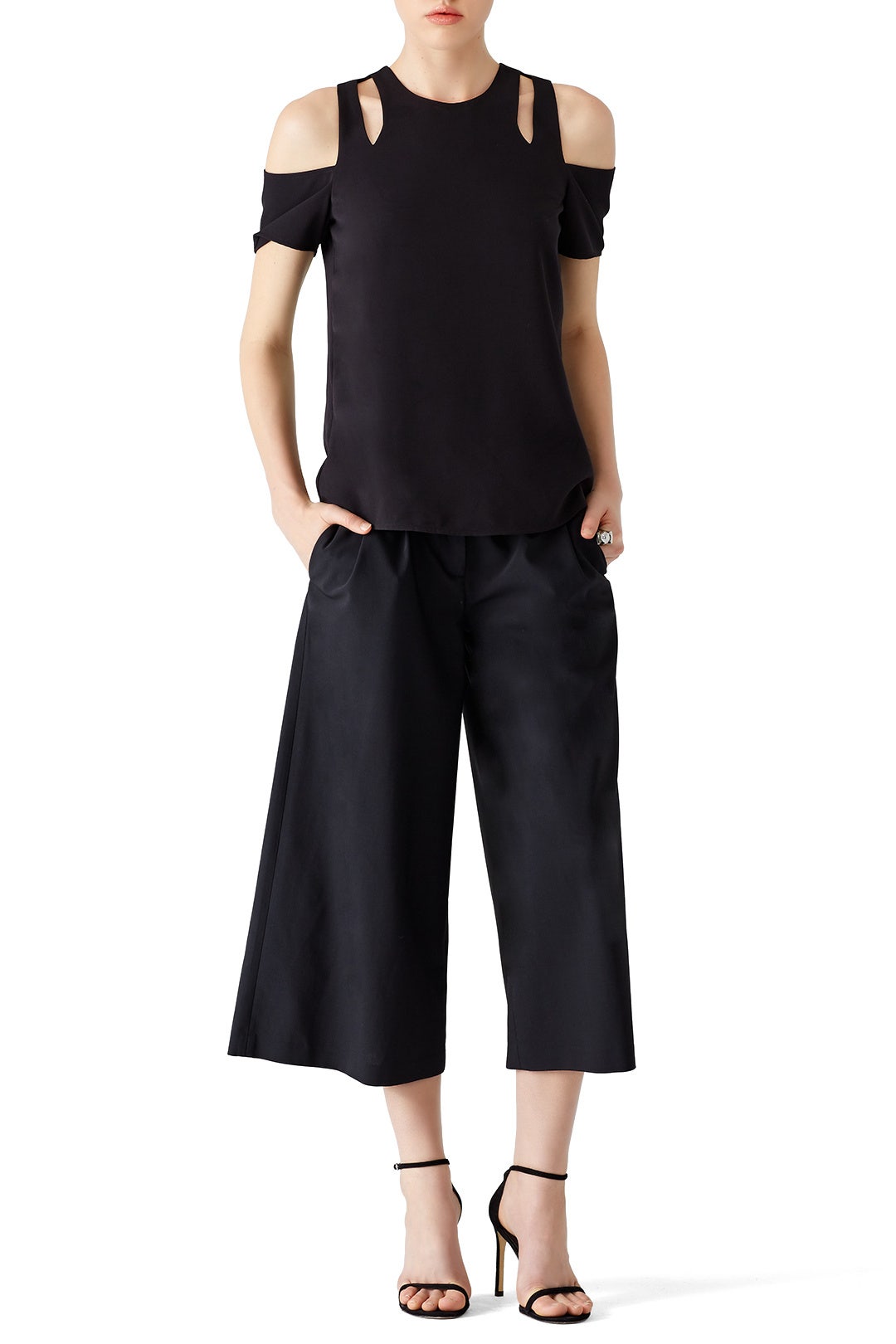 Black Padma Top by Cooper & Ella 0