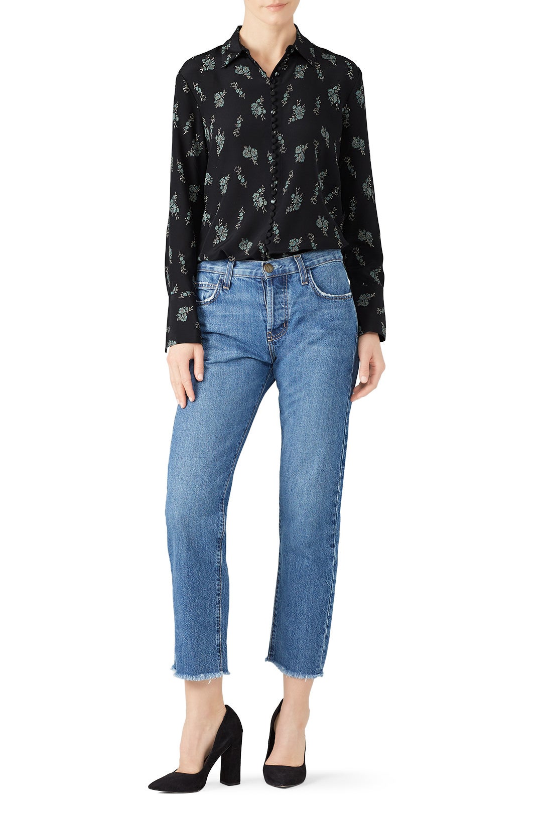 Helek Ditsy Flower Blouse by Club Monaco 0