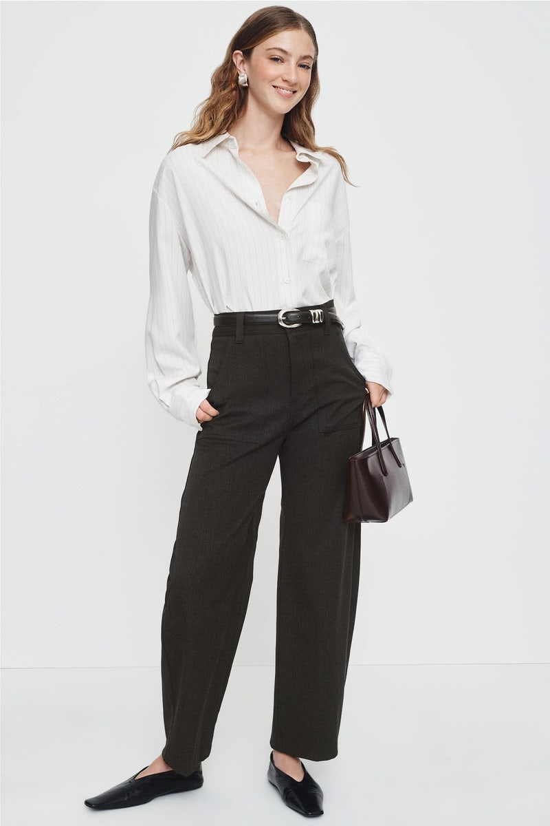 Stevie Barrel Leg Ankle Pants by Fifteen Twenty - Photo 0