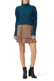 Cable Turtleneck by La Vie Rebecca Taylor