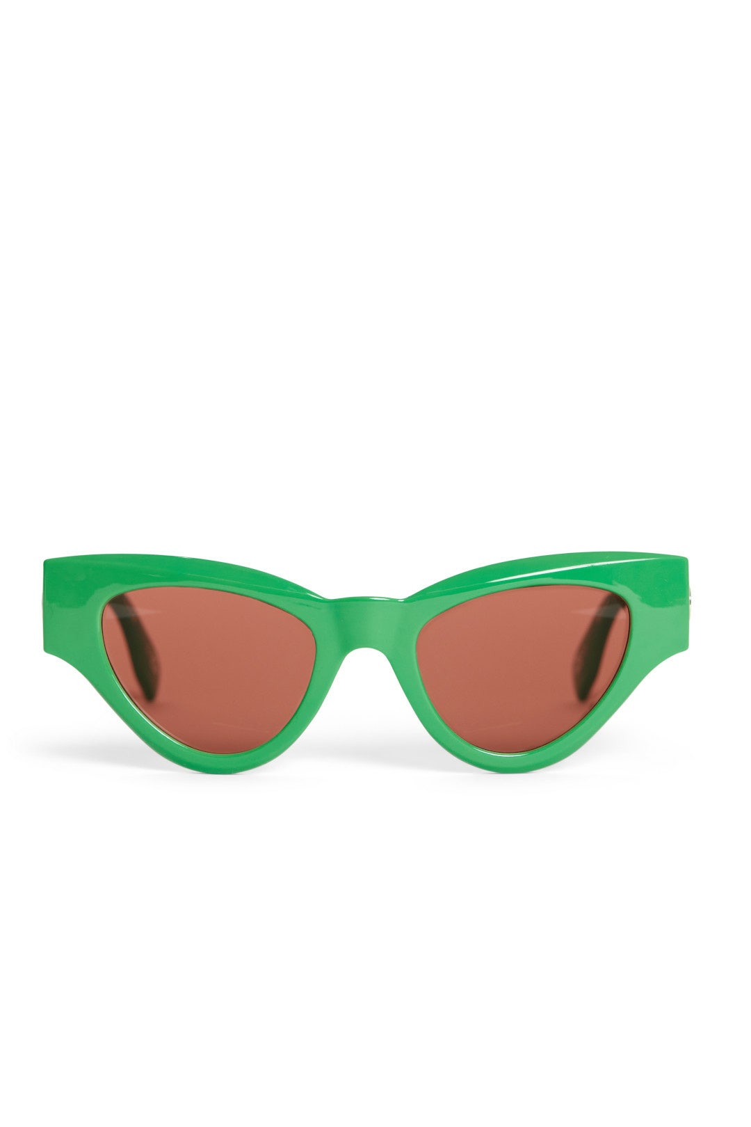 Green Fanplastico Sunglasses by Le Specs 1
