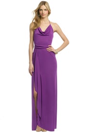 Hedi Draped Gown by BCBGMAXAZRIA