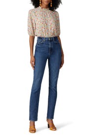 Tea Party Floral Top by BB Dakota