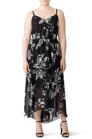 Mono Rose Maxi by City Chic