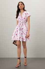 Tie Waist Detail Mini Dress by Derek Lam 10 Crosby x RTR