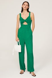 Plisse Twist Jumpsuit by Endless Rose