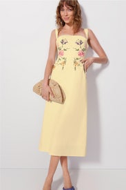 Umut Embroidered Dress by Fanm Mon