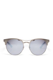 Silver Round Sunglasses by Gucci