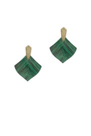 Green Astoria Earrings by Kendra Scott