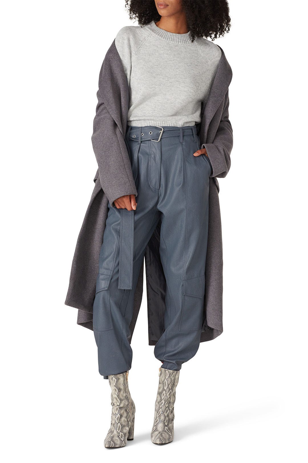 Grey Pullover Sweater by Marissa Webb x RTR 0