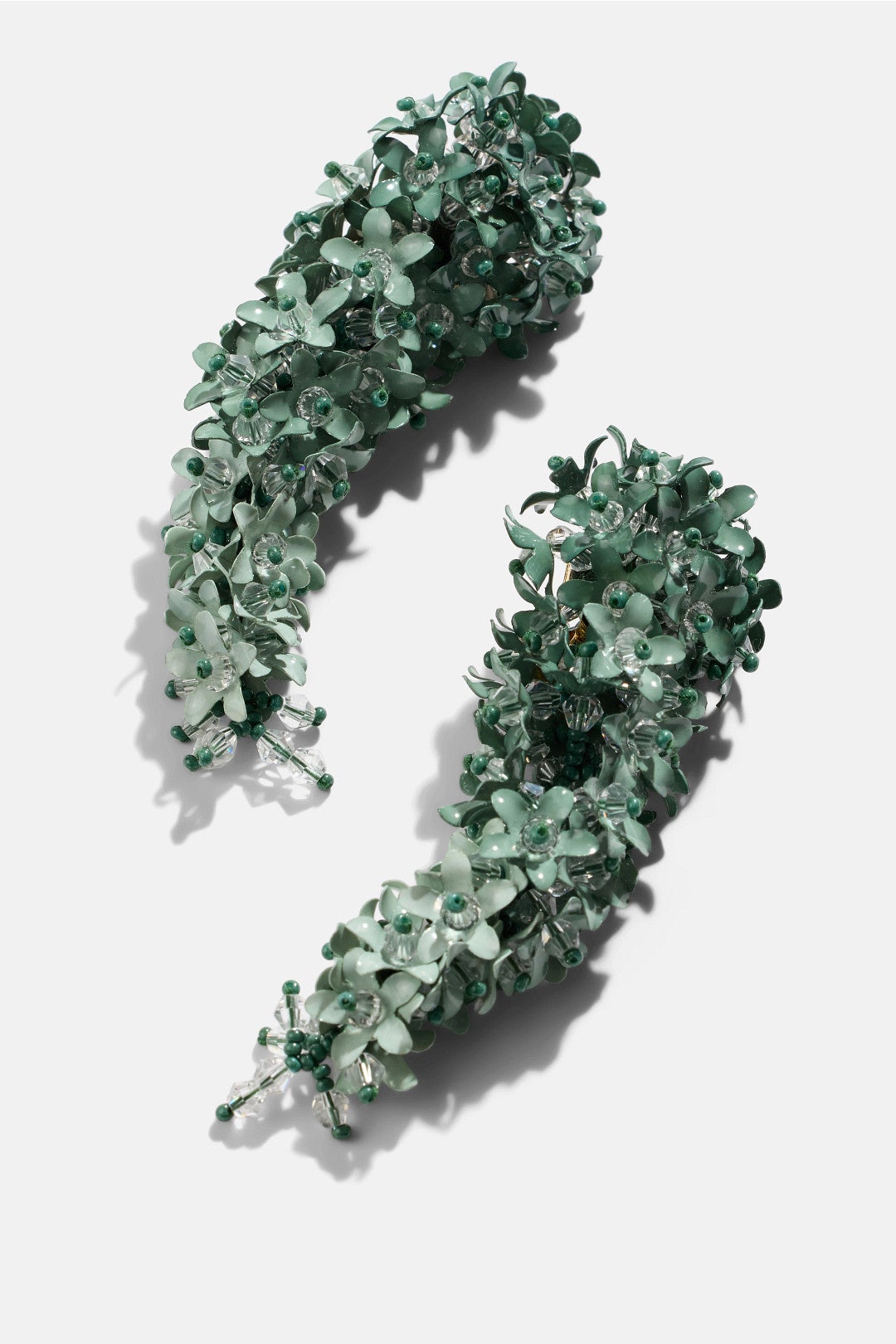 Cascading Flower Earrings by Oscar de la Renta 1