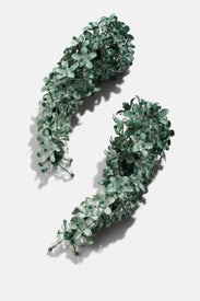 Cascading Flower Earrings by Oscar de la Renta