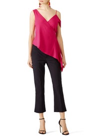 Pink Side Drape Top by Slate & Willow