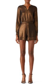 Bronzed Romper by Ali & Jay