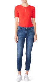 Blue Stranded Florence Jeans by DL1961