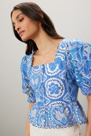 Tile Dream Blouse by FARM Rio