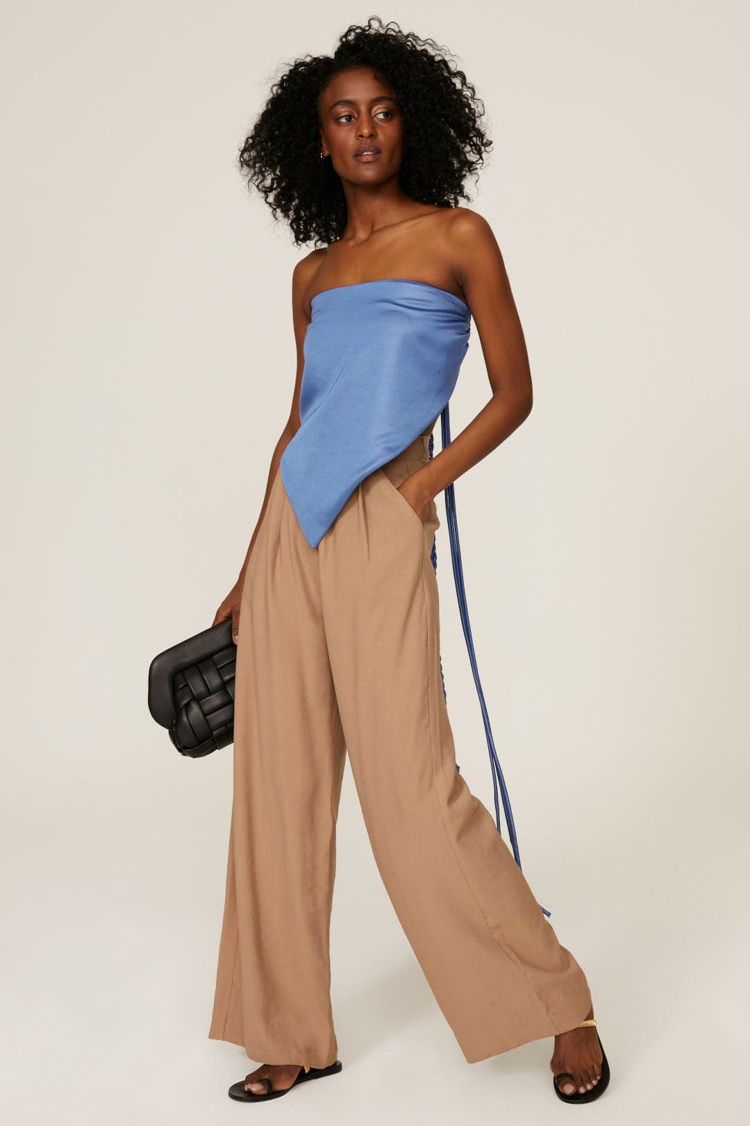 トップス Anine Bing Silk Sylvia Halter top Sylvia Halter Top by Anine Bing | Rent the Runway