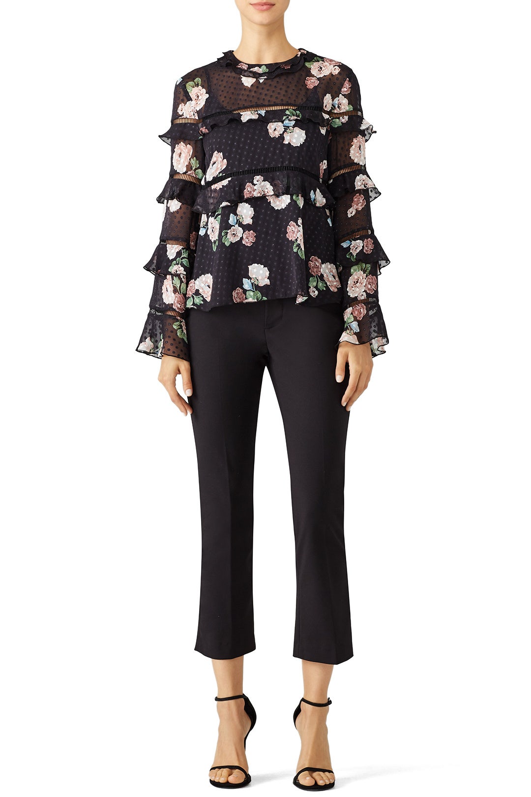 Rose Printed Top by Nicholas 0