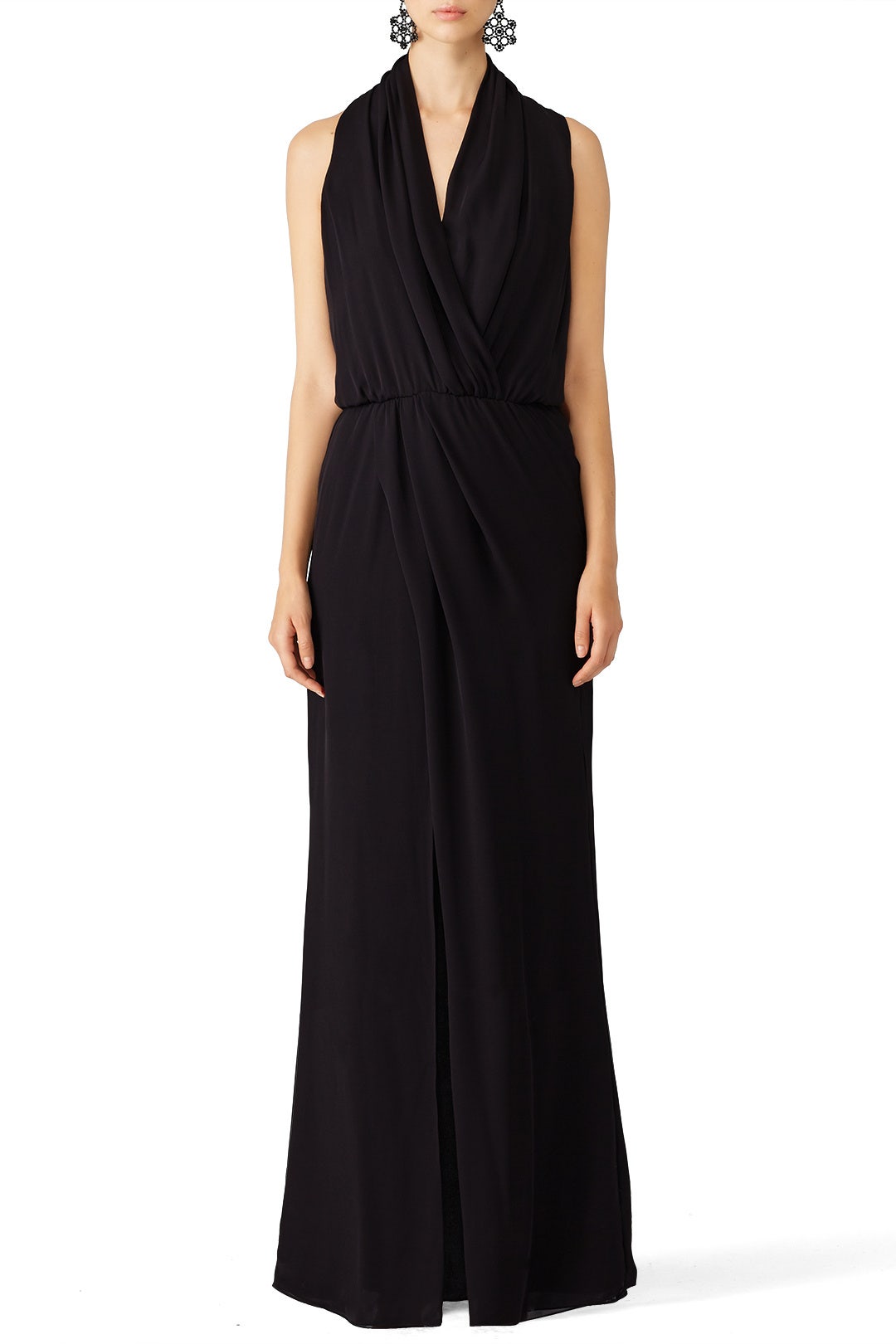 Black Lagos Gown by Parker 0