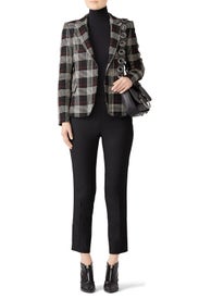 Plaid Paolo Blazer by PINKO
