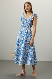 Tropical Print Midi Dress by Peter Som x RTR