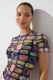 Skye Mesh Top by Rachel Antonoff
